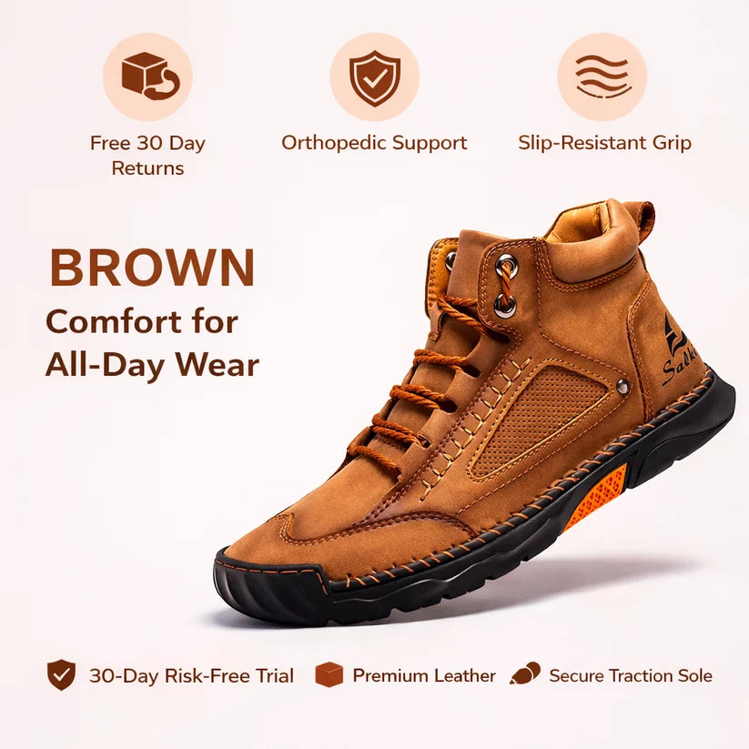 John™ - Men’s Comfort Leather Boots