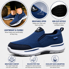 Men’s Breathable Mesh Slip-On Walking Shoes