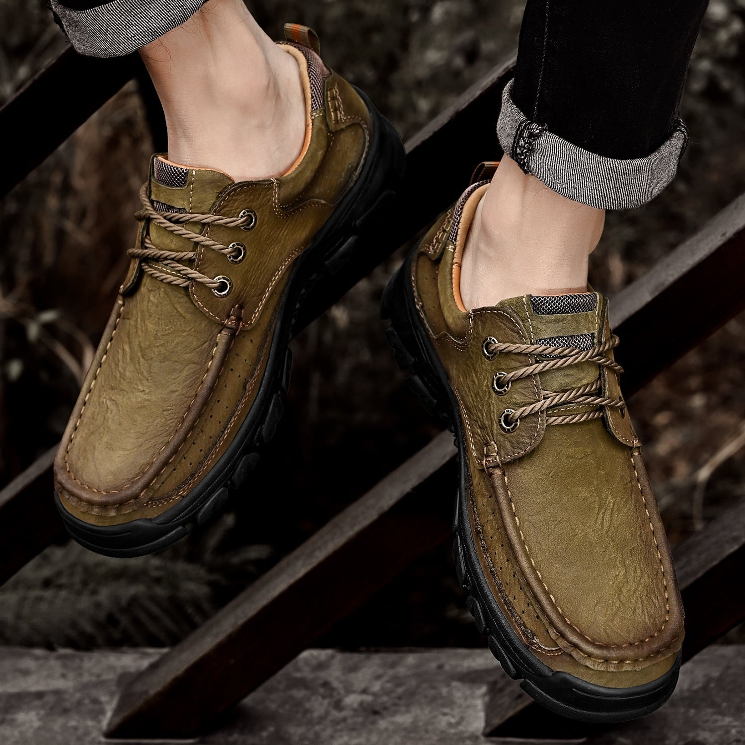 Mostelo With Laces - Transition boots with orthopedic and extremely comfortable sole