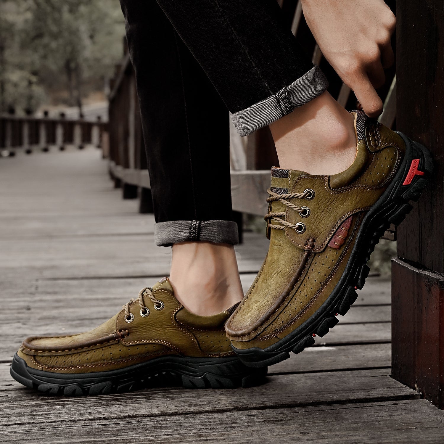 Mostelo With Laces - Transition boots with orthopedic and extremely comfortable sole