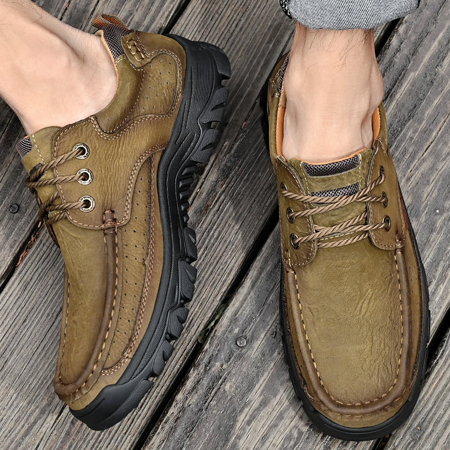 Mostelo With Laces - Transition boots with orthopedic and extremely comfortable sole