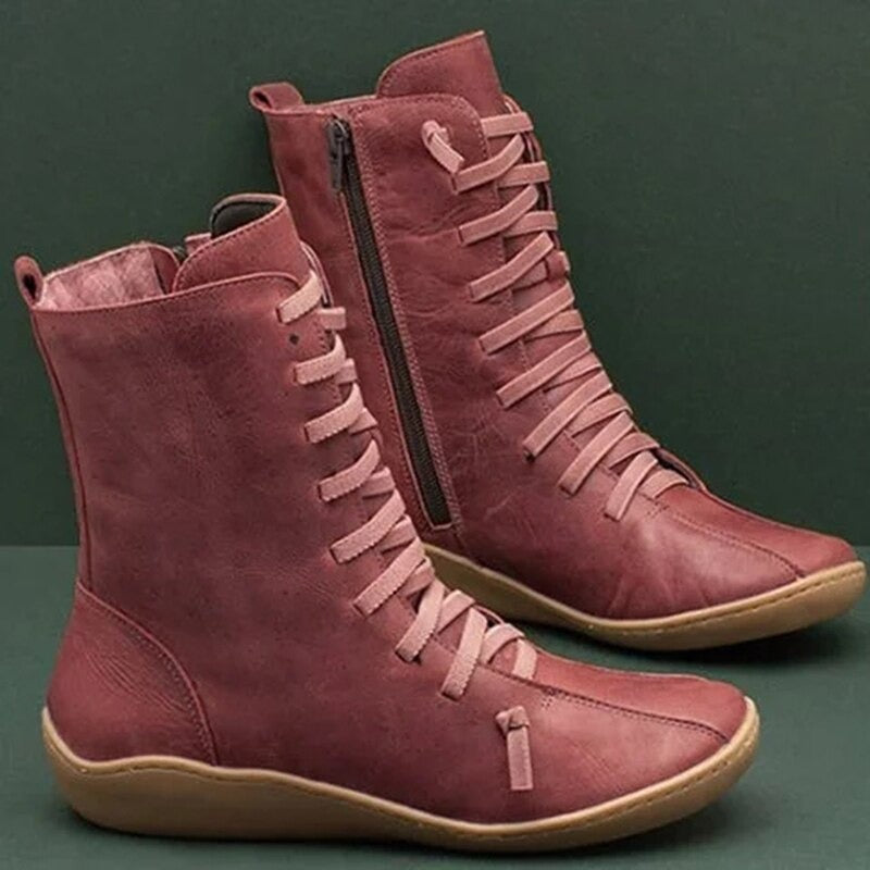 NEW MID CALF ORTHOPEDIC AUTUMN BOOTS